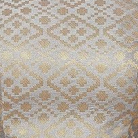 Gray Brocade Blouse – Elbow Length Sleeves
