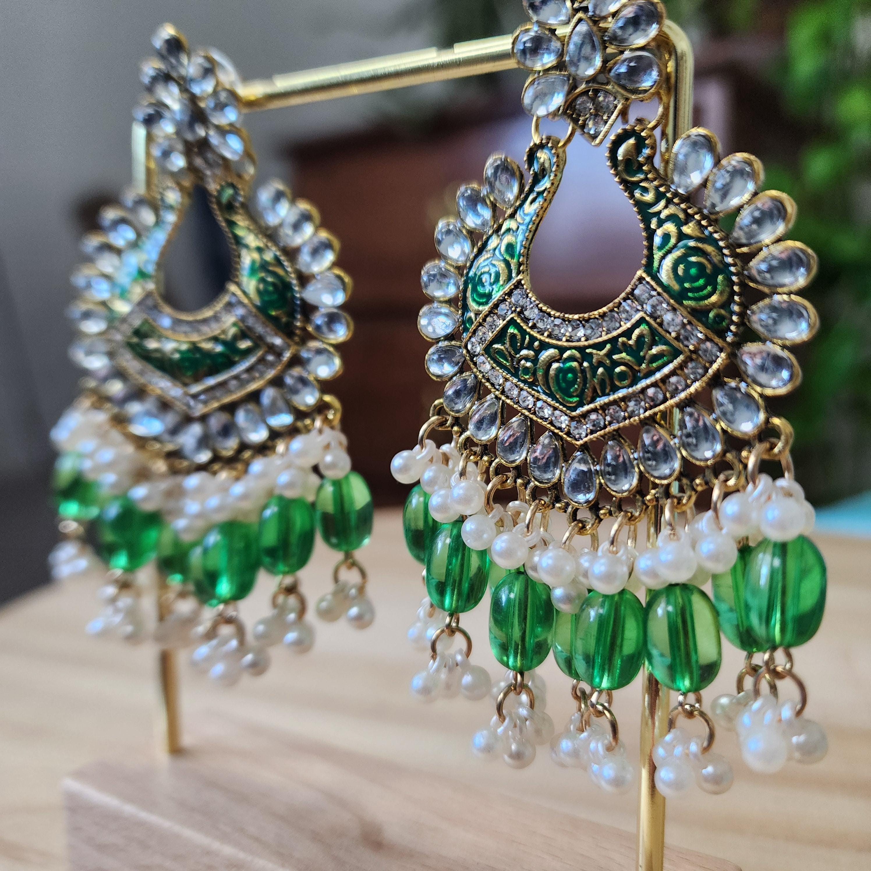 Vintage Bohemian Tall Dangle Earrings