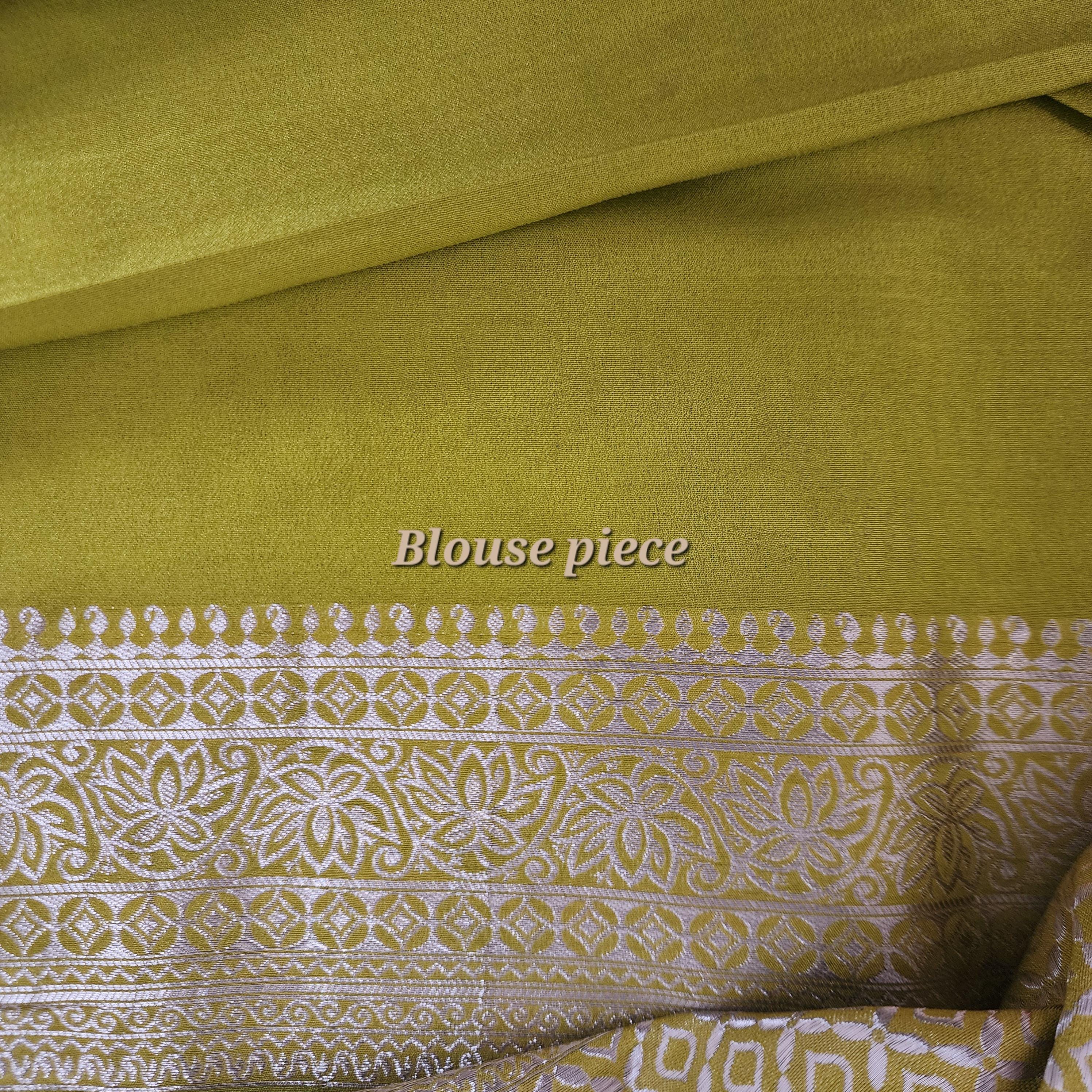 Regal Purple Mashru Silk Banarasi Saree with Leheriya Leaf pattern