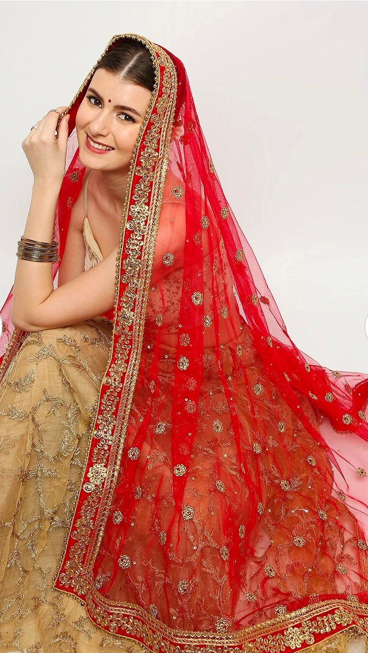 Custom Bridal Dupatta