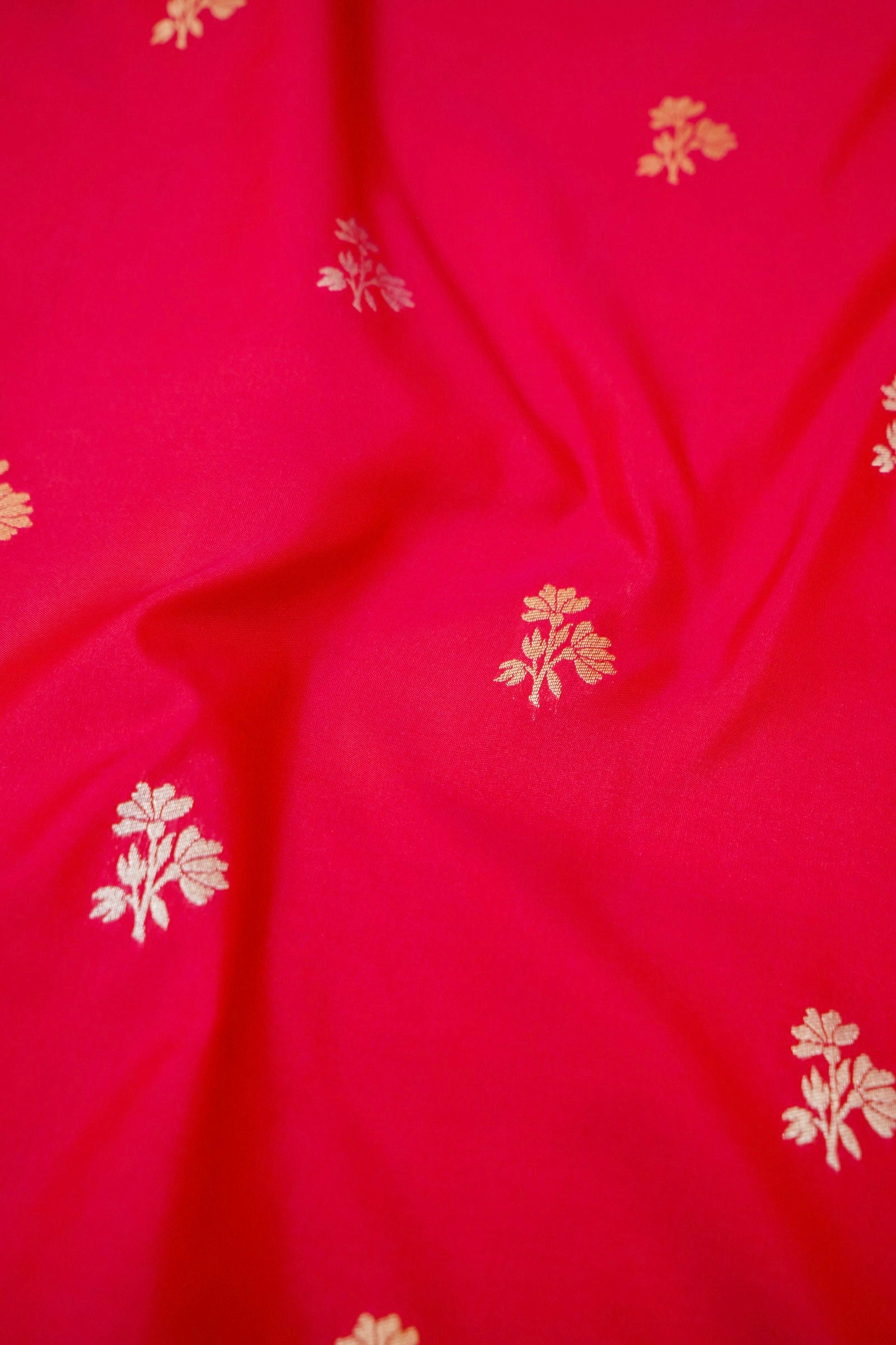 Keshavi - Hot Pink Paithani Silk Saree with Stitched Blouse