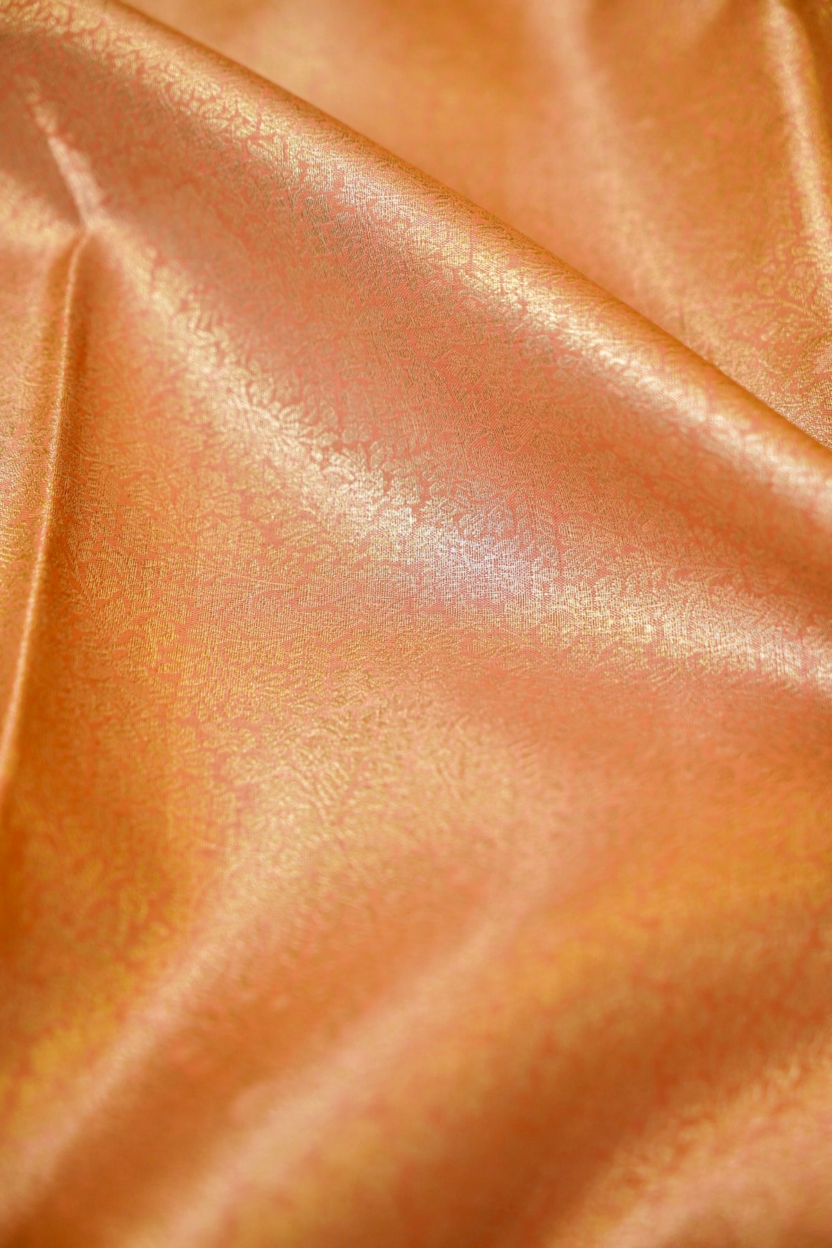Maithili - Pastel Pink Kanjivaram Tissue Silk Saree