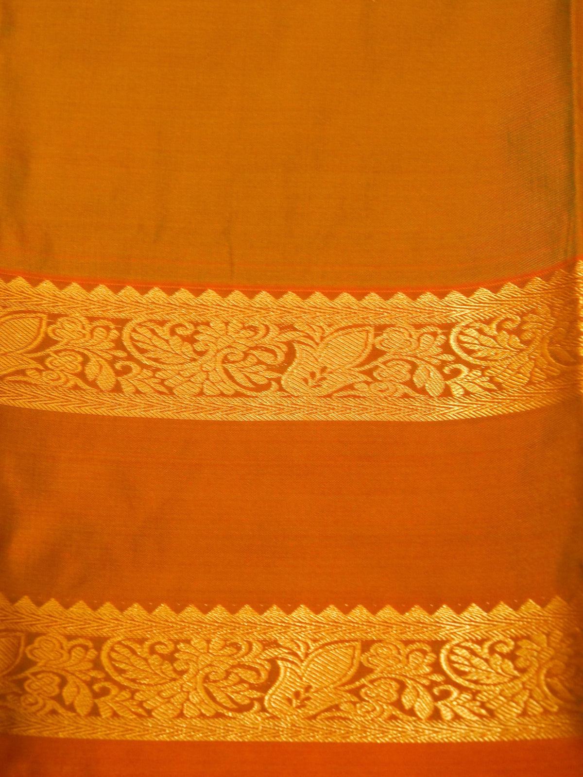 Devi - Light Green Kanjivaram Silk Saree with Korvai Border