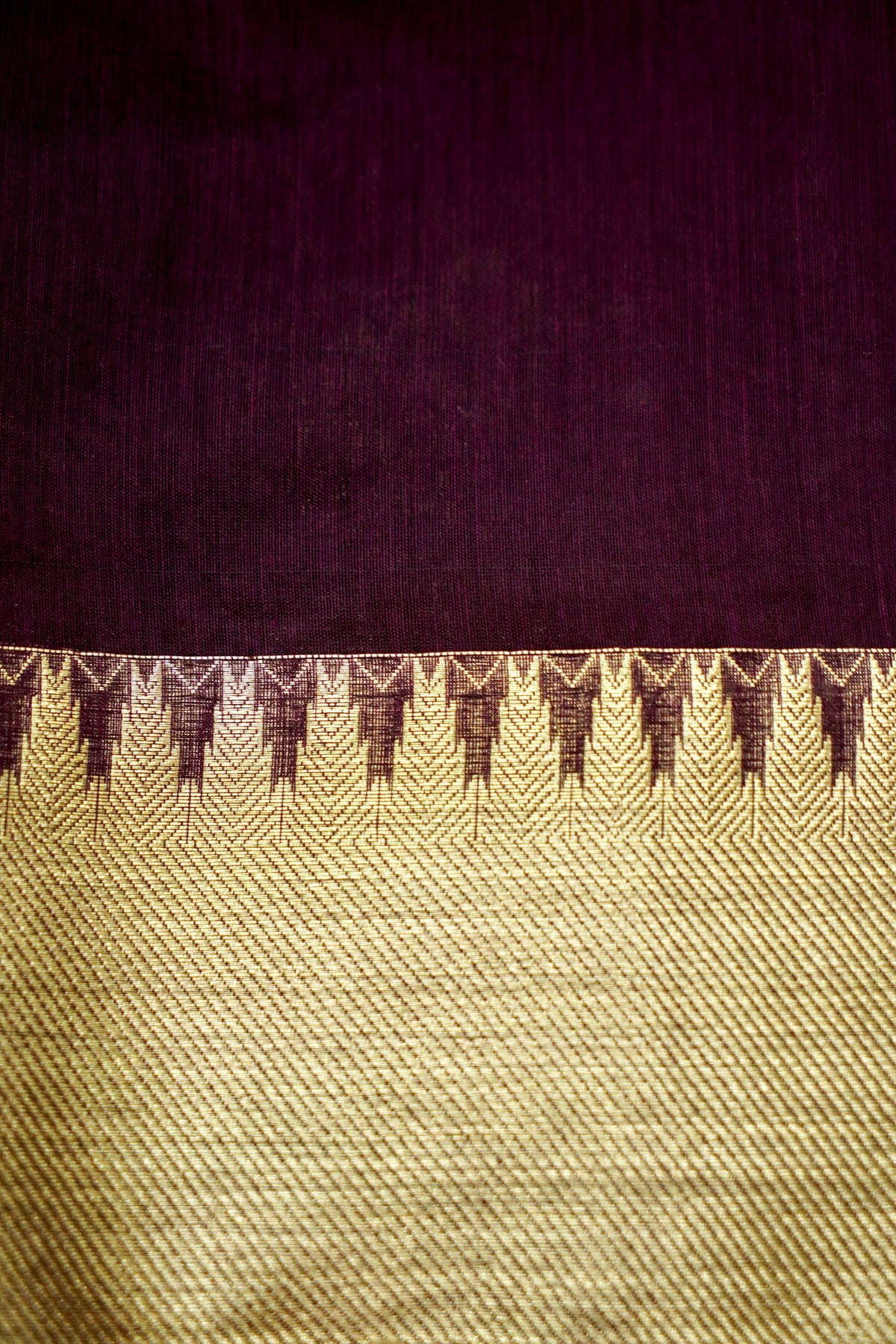 Suvarna - Sage Olive Green Maheshwari Silk Saree with Antique Gold Border