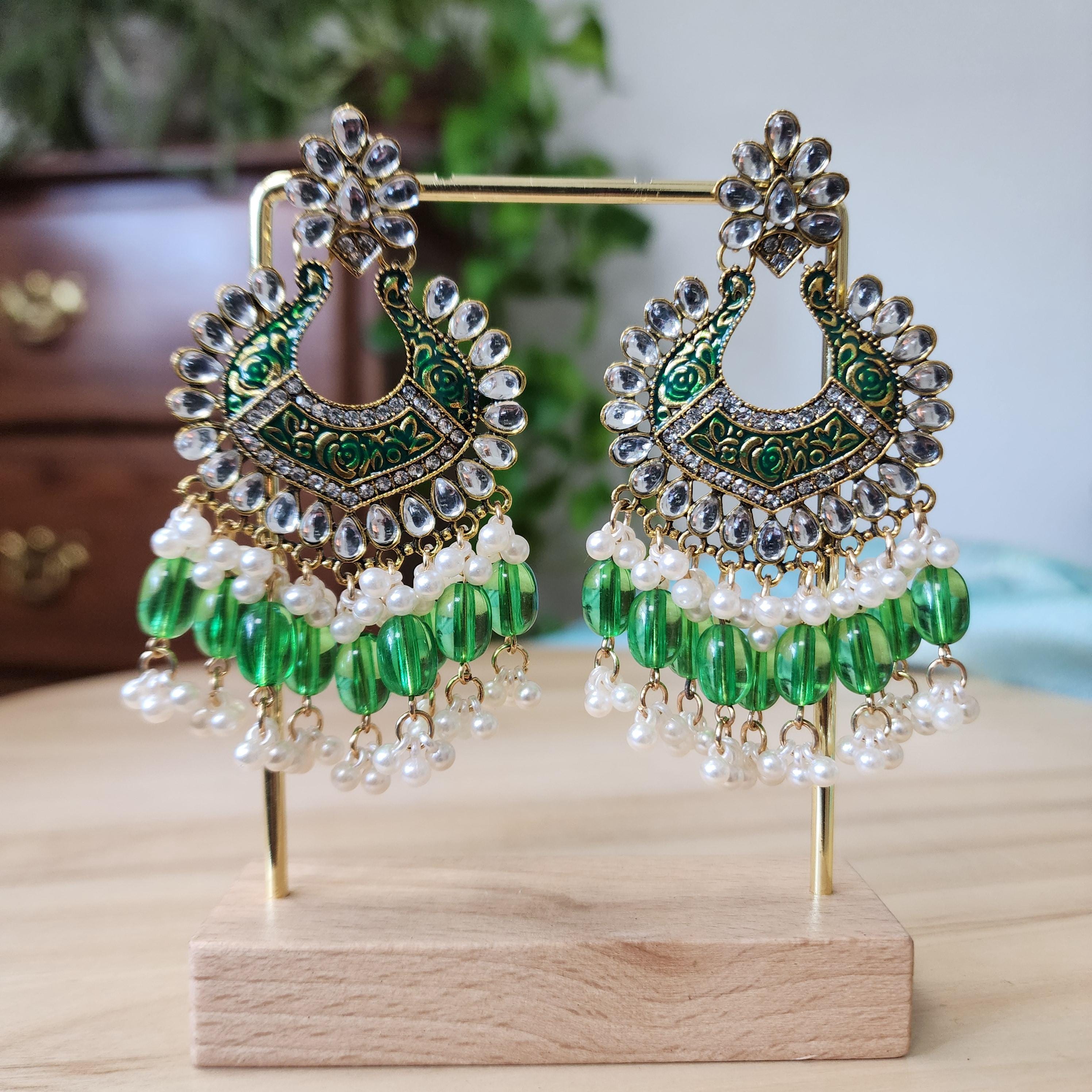 Vintage Bohemian Tall Dangle Earrings