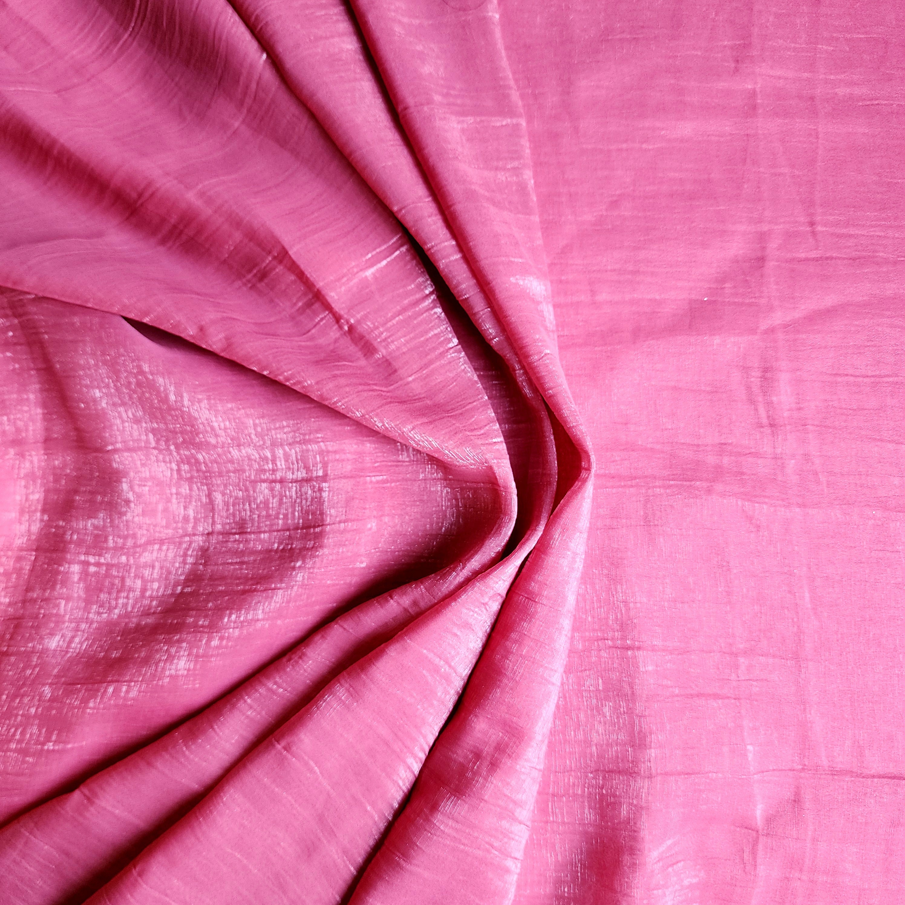 Blush Pink Designer Organza Saree