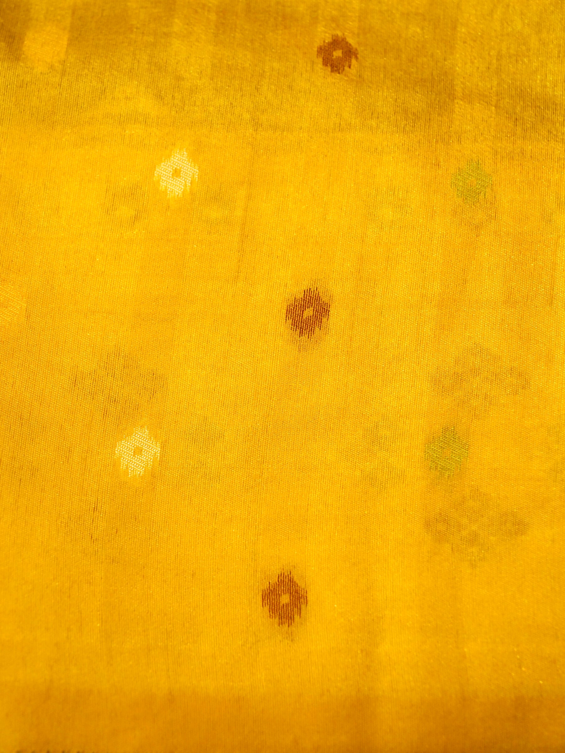 Royal Plum Patola Silk Saree with Contrast Sunflower Yellow Border