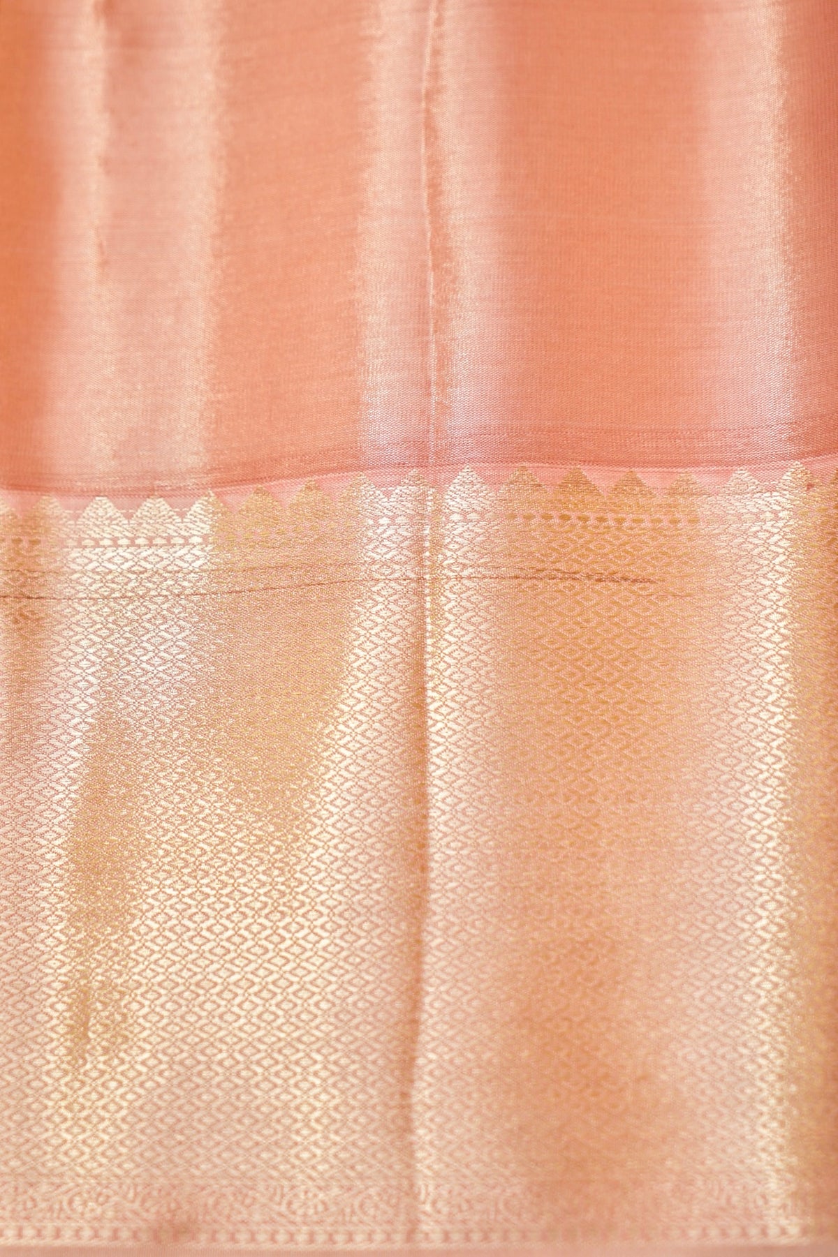 Maithili - Blush Pink Kanjivaram Tissue Silk Saree